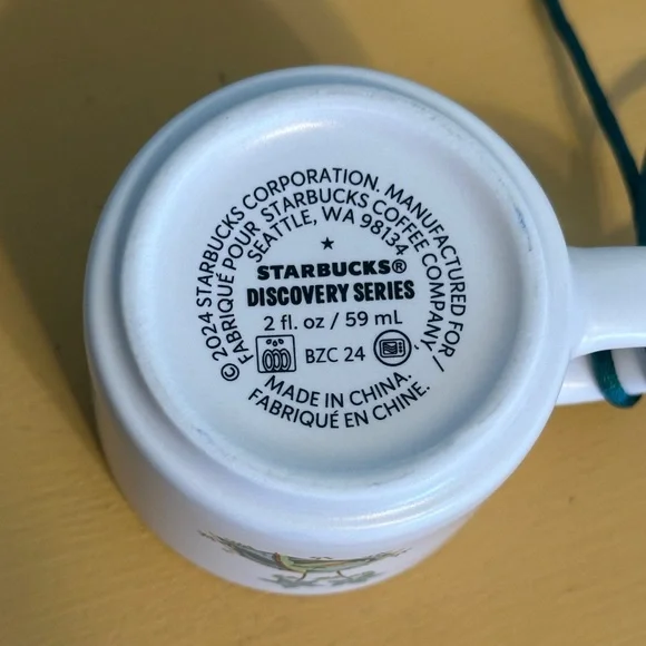 Starbucks Colorado Souvenir Mini Mug with Green Interior Ornament - Picture 4 of 5